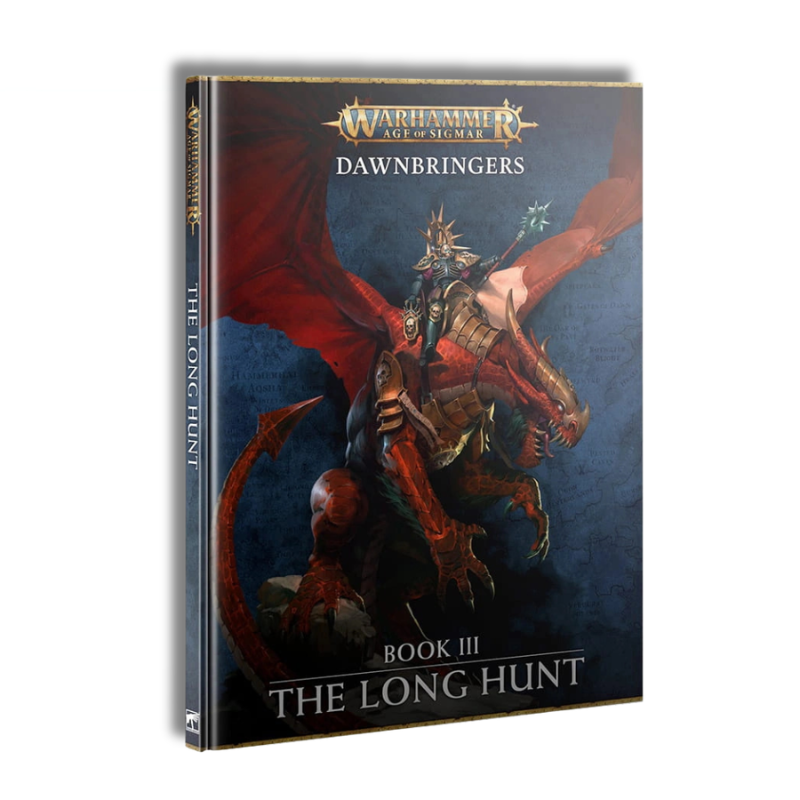 Dawnbringers: Book III – The Long Hunt – okładka suplementu kampanijnego Warhammer Age of Sigmar, Games Workshop
