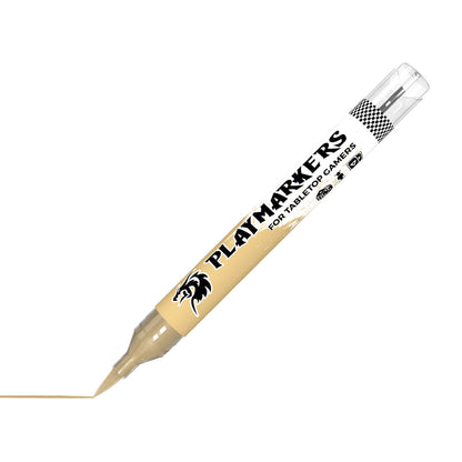 Desert Ochre AKM021 AK Interactive Playmarker marker ukośnie z końcówką pędzelkową - piaskowy marker akrylowy do figurek Warhammer i gier tabletop - AK Interactive
