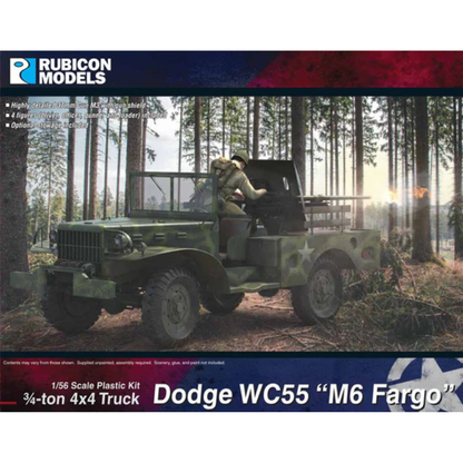 Dodge WC55 M6 Fargo GMC – model do Bolt Action, Rubicon Models, widok ogólny