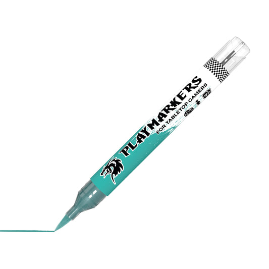 Emerald AKM015 AK Interactive Playmarker marker ukośnie z końcówką pędzelkową - szmaragdowy marker akrylowy do figurek Warhammer i gier tabletop - AK Interactive
