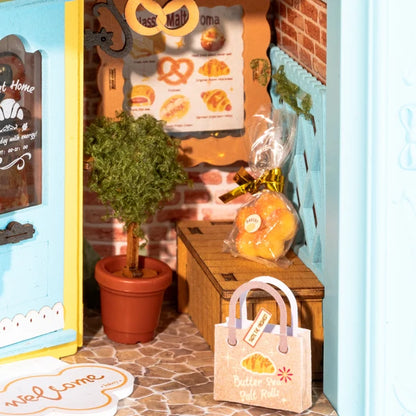 Piekarnia Fluffy Cat Bakery Rolife DP001 – pudełko zestawu Story Frames Series z informacjami o produkcie
