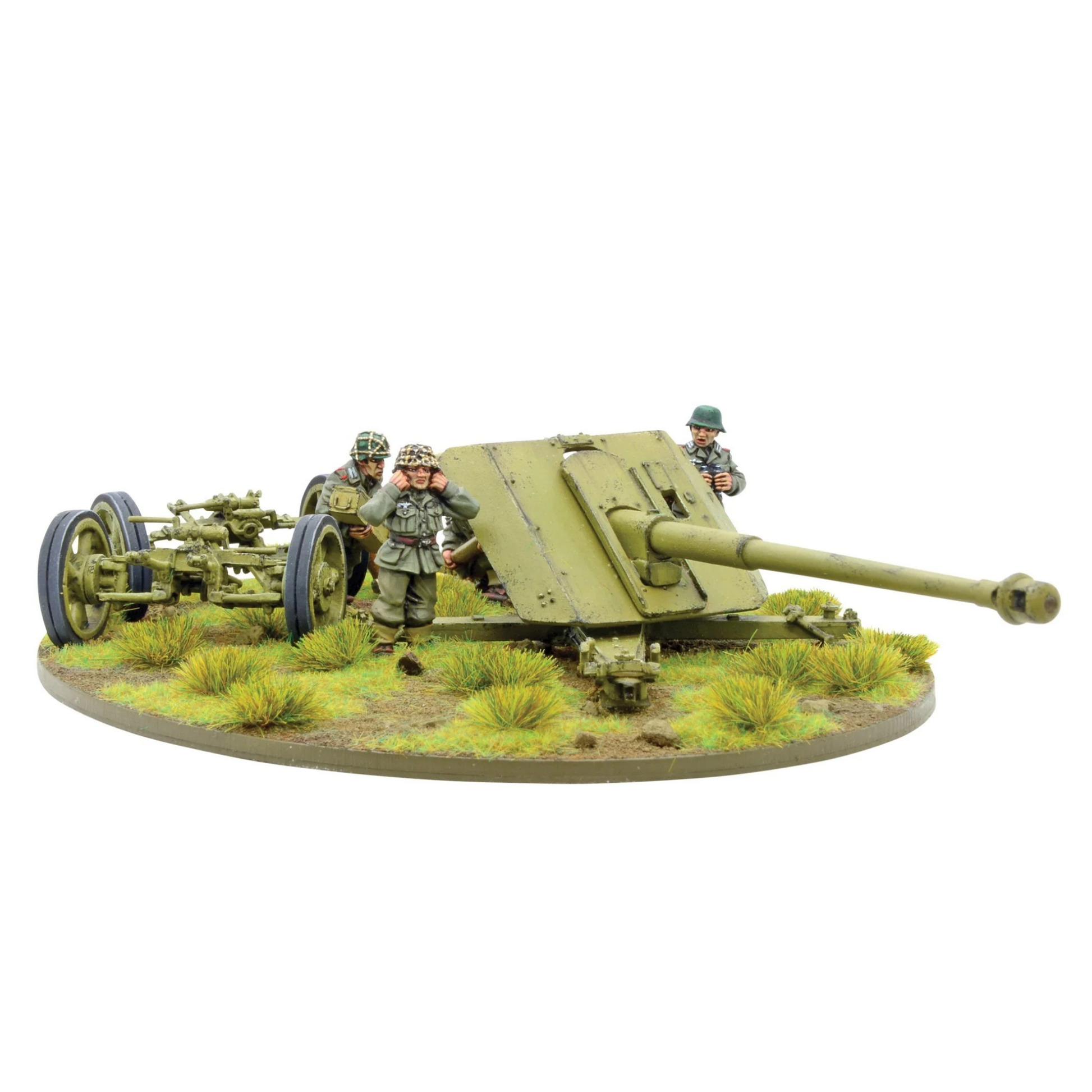 German Heer Pak 43 Anti-Tank Gun – pudełko zestawu Bolt Action, Warlord Games, działo 88mm z obsługą Heer
