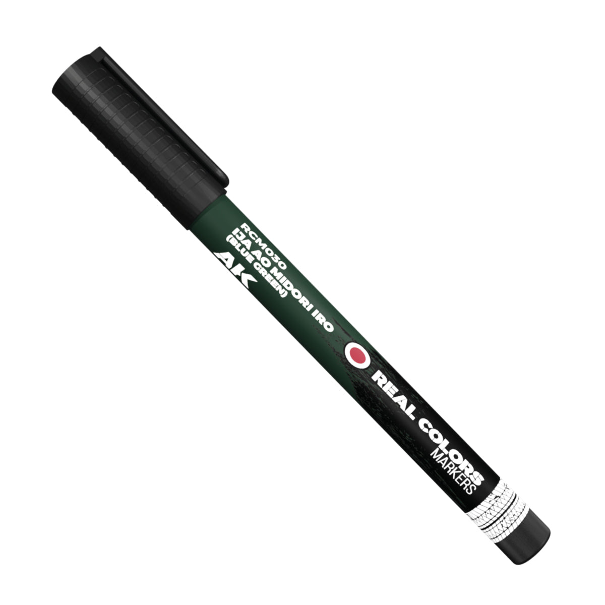 IJA Ao Midori Iro Blue Green RCM030 AK Interactive Real Colors Marker - głęboka ciemnoniebiesko-zielona barwa japońskiej armii IJA marker akrylowy - AK Interactive
