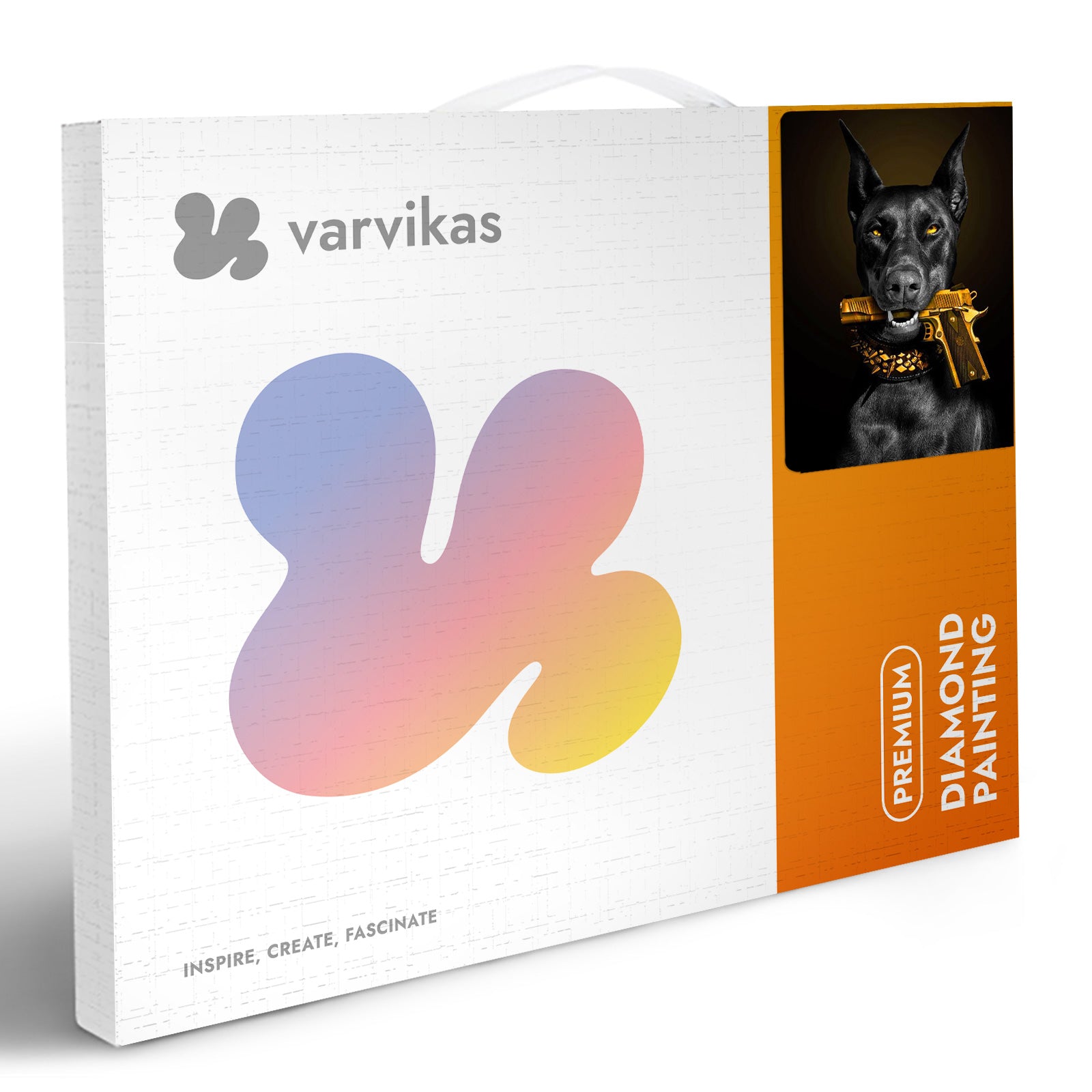 Mozaika diamentowa 5D Strażnik Porządku Värvikas LG348e – pudełko zestawu premium diamond painting
