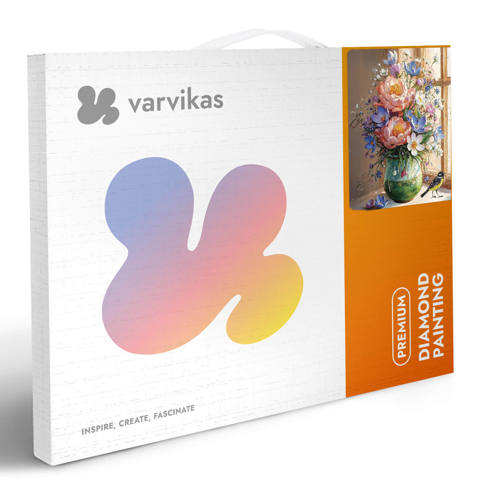 Mozaika diamentowa 5D Oddech Ogrodu Värvikas LG396e – pudełko zestawu premium diamond painting
