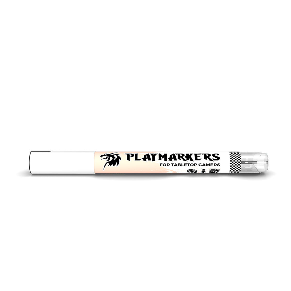 Light Skin AKM007 AK Interactive Playmarker widok boczny - jasny karnacyjny marker akrylowy Playmarkers for Tabletop Gamers - AK Interactive
