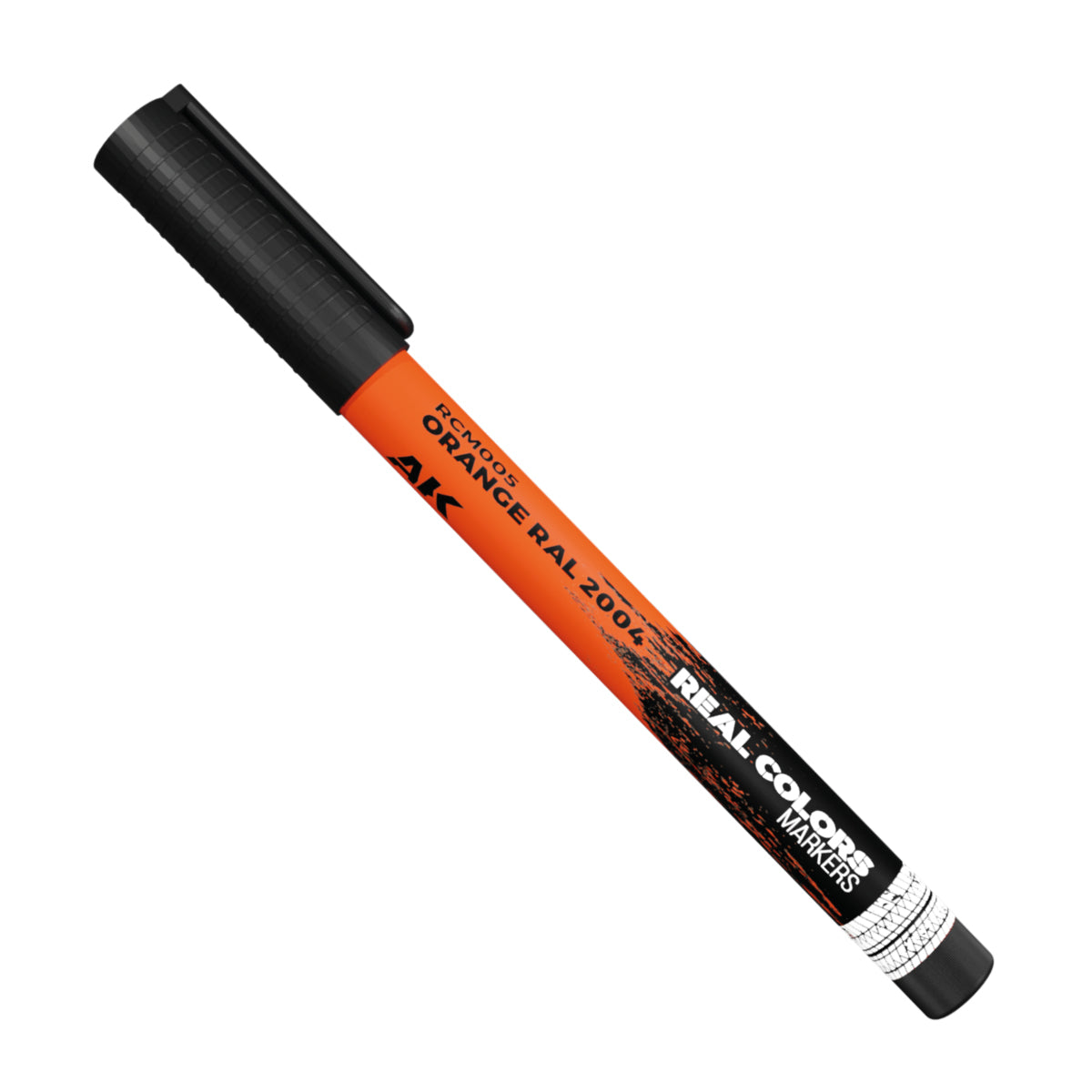 Orange RAL 2004 RCM005 AK Interactive Real Colors Marker - intensywny pomarańczowy marker akrylowy do modeli i figurek - AK Interactive
