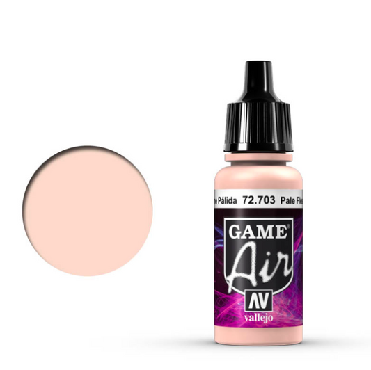 Vallejo Game Air Pale Flesh 72.703 - jasna farba akrylowa do karnacji 17ml do aerografu do malowania figurek i miniatur fantasy - Vallejo
