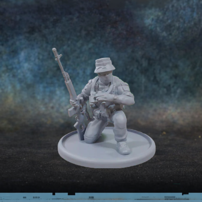 SVD Sniper – figurka snajpera z karabinem SVD Dragunov