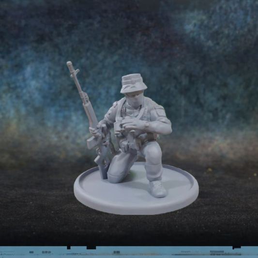 SVD Sniper – figurka snajpera z karabinem SVD Dragunov