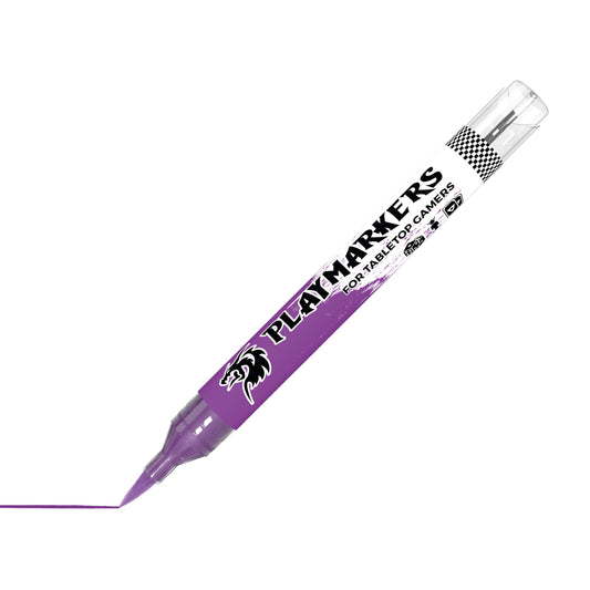 Purple AKM029 AK Interactive Playmarker marker ukośnie z końcówką pędzelkową - fioletowy marker akrylowy do figurek Warhammer i gier tabletop - AK Interactive

