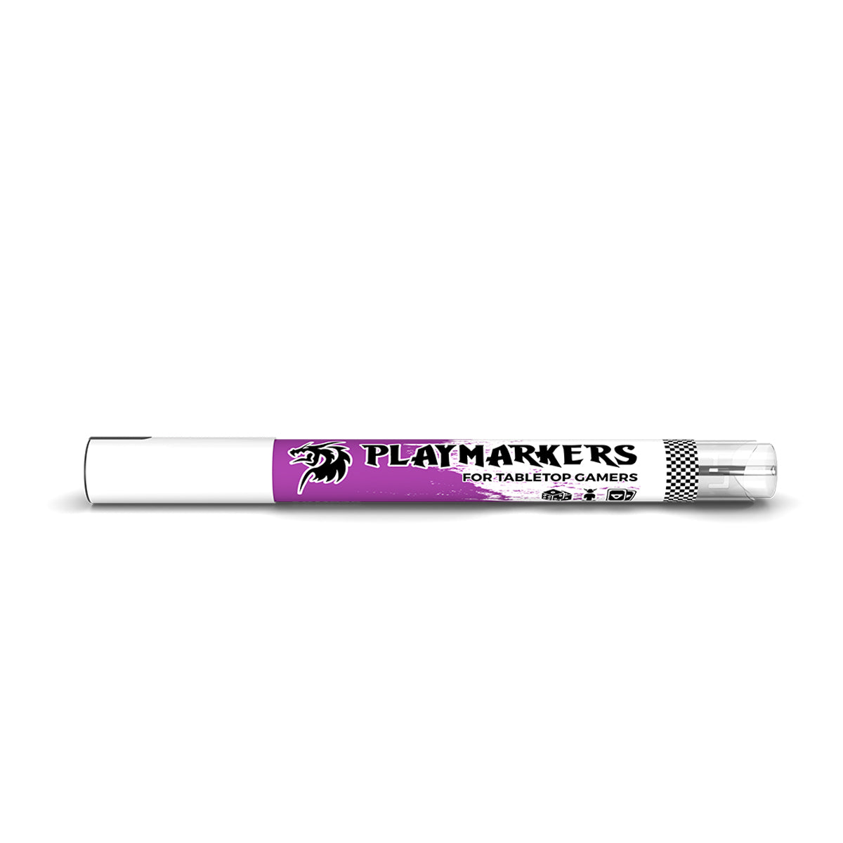 Purple AKM029 AK Interactive Playmarker widok boczny - fioletowy marker akrylowy Playmarkers for Tabletop Gamers - AK Interactive
