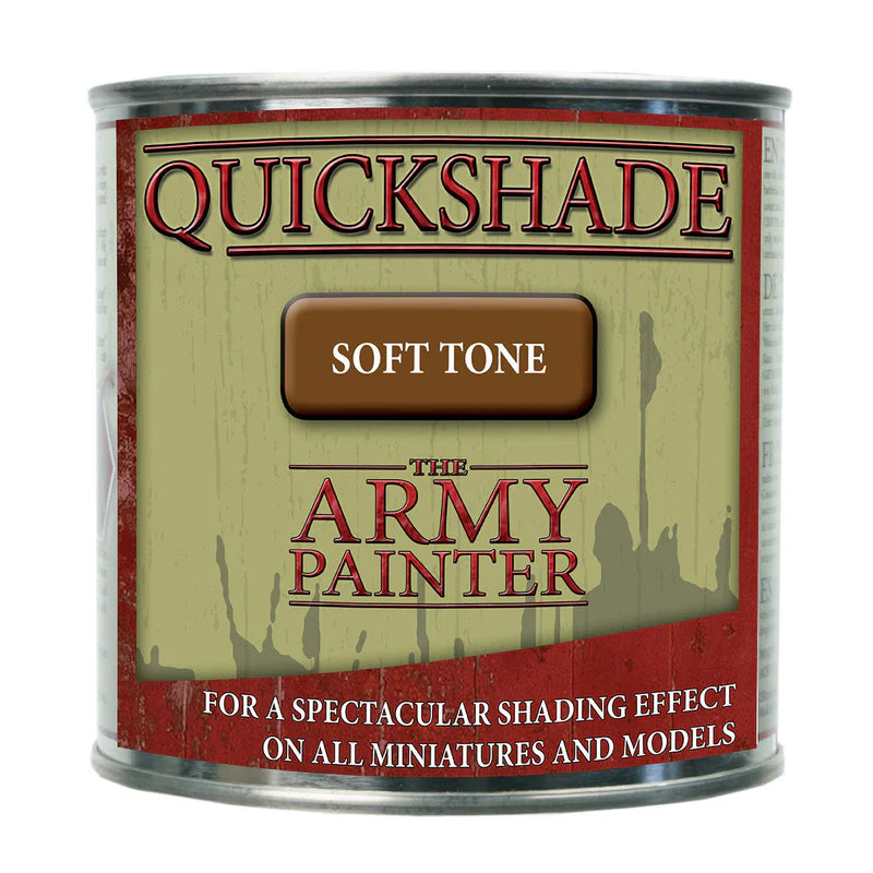 The Army Painter Quickshade Dip Soft Tone 250ml QS1001P – puszka jasnego odcienia do figurek tabletop, wash do modeli i miniatur