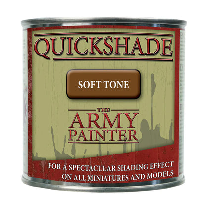 The Army Painter Quickshade Dip Soft Tone 250ml QS1001P – puszka jasnego odcienia do figurek tabletop, wash do modeli i miniatur