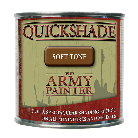 The Army Painter Quickshade Dip Soft Tone 250ml QS1001P – puszka jasnego odcienia do figurek tabletop, wash do modeli i miniatur