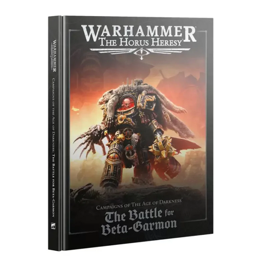 The Battle for Beta-Garmon – okładka suplementu kampanijnego Warhammer: The Horus Heresy, Games Workshop
