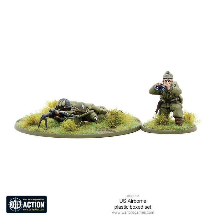 3 spadochroniarzy MMG Team - 30 Cal leżący + obserwator