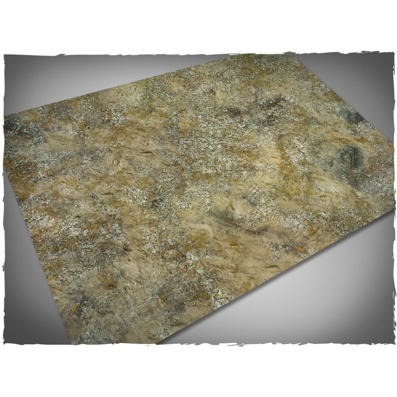 Urban Wasteland – Mata do gry 6x4 stopy Mousepad Deep-Cut Studio – pustynne miejskie ruiny do Warhammer 40k Gaslands Bolt Action
