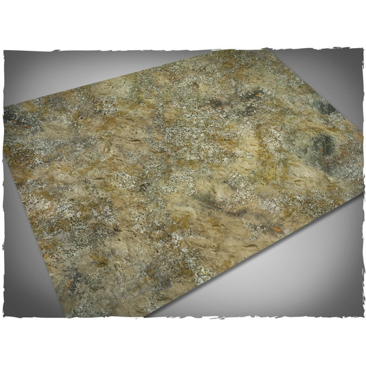 Urban Wasteland – Mata do gry 6x4 stopy Mousepad Deep-Cut Studio – pustynne miejskie ruiny do Warhammer 40k Gaslands Bolt Action
