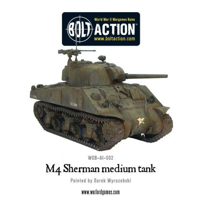 M4 Sherman THE BOMB olive drab widok z boku