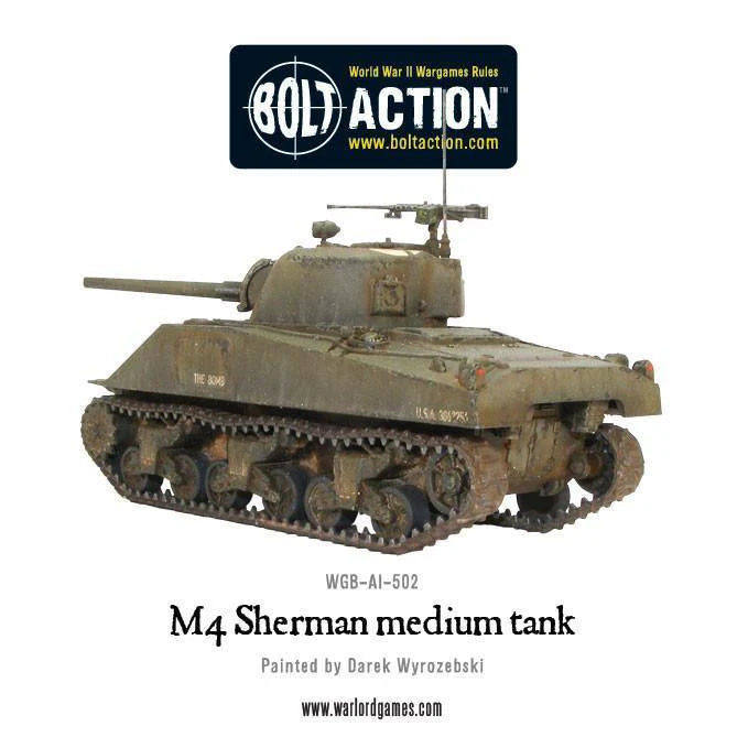 M4 Sherman THE DOG kamuflaż pustynny widok z boku