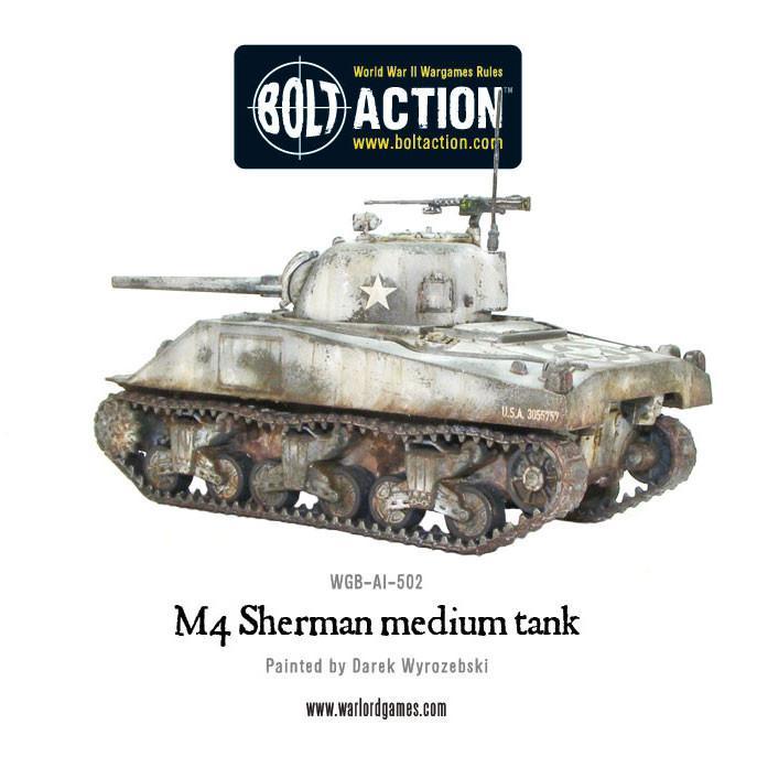 M4 Sherman kamuflaż zimowy widok z boku z weathering śnieg