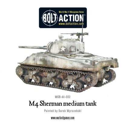 M4 Sherman kamuflaż zimowy widok z boku z weathering śnieg