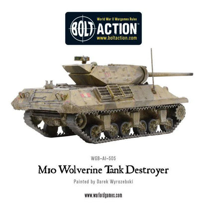 M10 Wolverine kamuflaż pustynny widok z tyłu