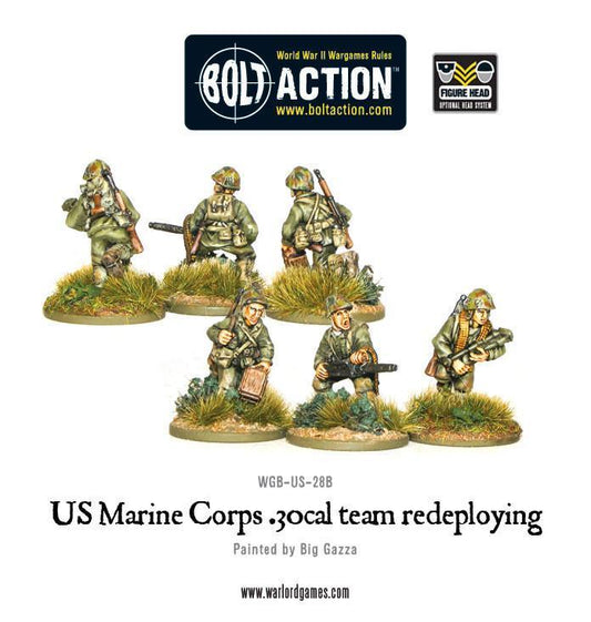 5 Marines - 2 zespoły 30 Cal + oficer