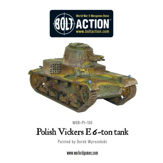 Polish Vickers E 6-ton tank – Czołg Lekki | Bolt Action