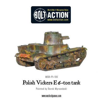 Polish Vickers E 6-ton tank – Czołg Lekki | Bolt Action