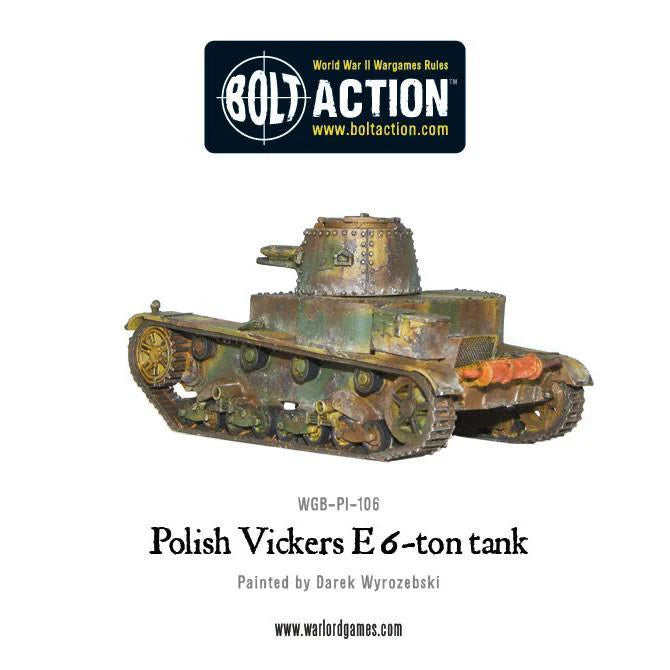 Polish Vickers E 6-ton tank – Czołg Lekki | Bolt Action