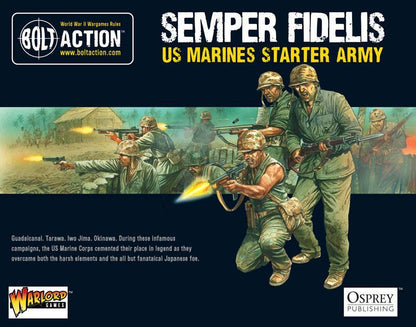Pudełko zestawu Semper Fidelis z grafiką Marines