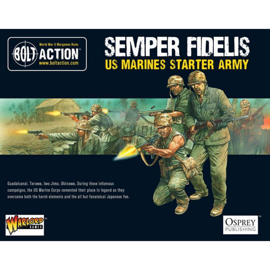 Pudełko zestawu Semper Fidelis z grafiką Marines