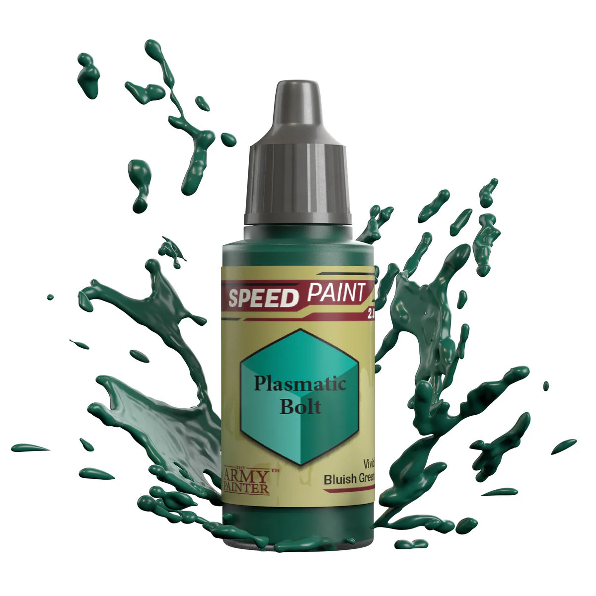 Plasmatic Bolt 18ml Speedpaint 2.0 z rozbryzgiem farby - farba one-coat do szybkiego malowania figurek - The Army Painter
