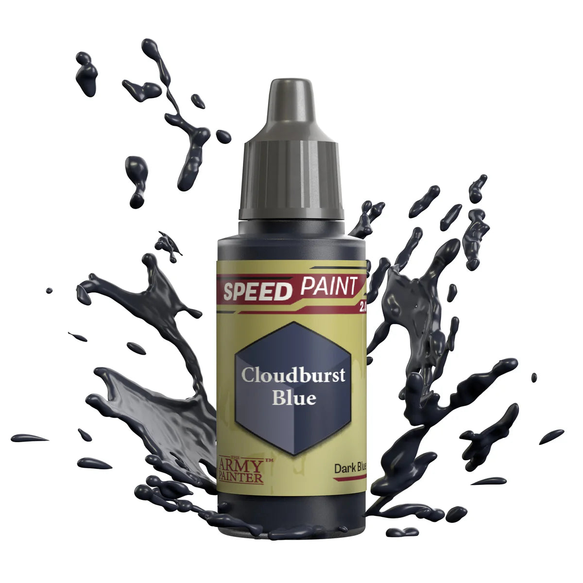 Cloudburst Blue 18ml Speedpaint 2.0 z rozbryzgiem farby - farba one-coat do szybkiego malowania figurek - The Army Painter
