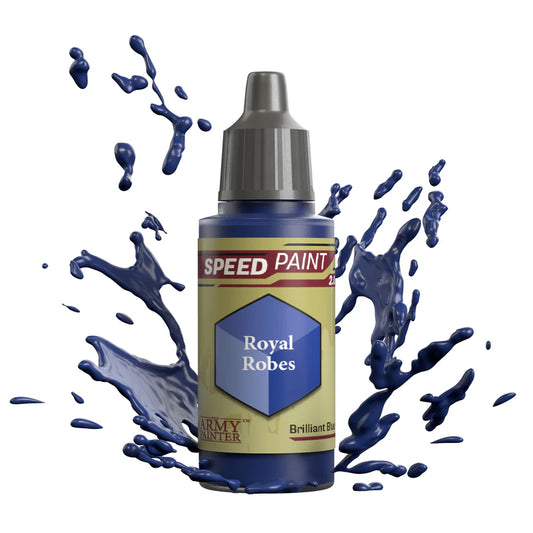 Royal Robes 18ml Speedpaint 2.0 z rozbryzgiem farby - farba one-coat do szybkiego malowania figurek - The Army Painter
