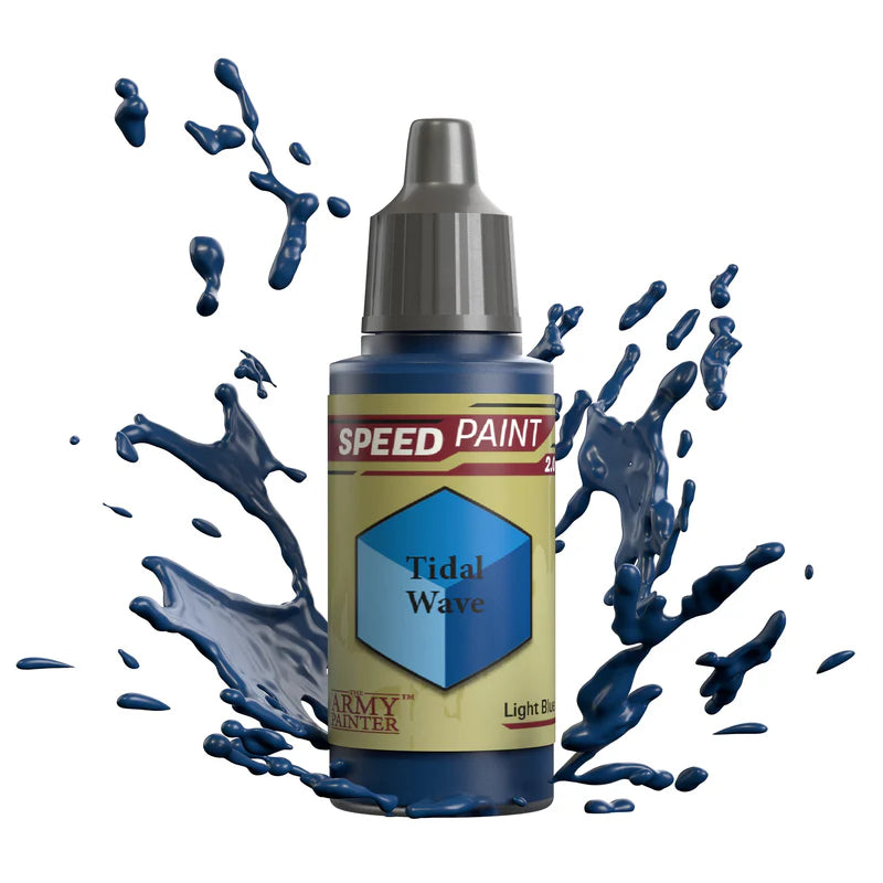 Tidal Wave 18ml Speedpaint 2.0 z rozbryzgiem farby - farba one-coat do szybkiego malowania figurek - The Army Painter
