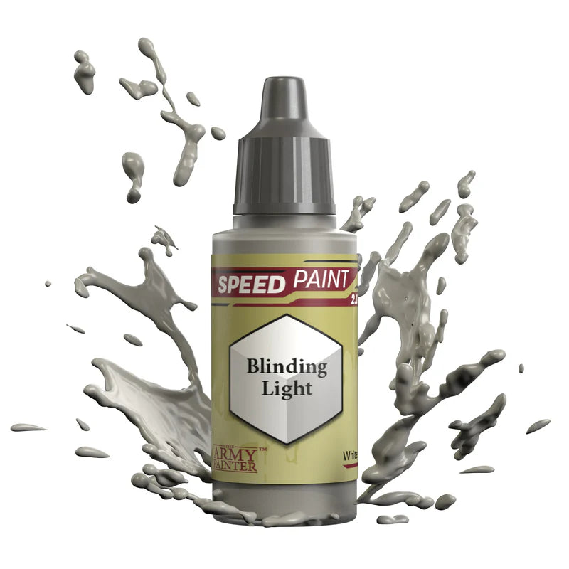 Blinding Light 18ml Speedpaint 2.0 z rozbryzgiem farby - farba one-coat do szybkiego malowania figurek - The Army Painter

