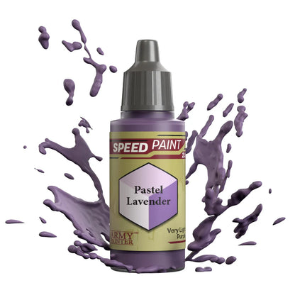  Pastel Lavender 18ml Speedpaint 2.0 z rozbryzgiem - farba one-coat do szybkiego malowania figurek - The Army Painter