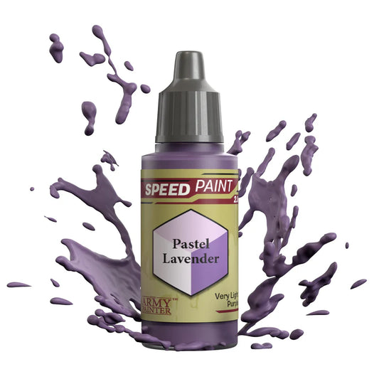  Pastel Lavender 18ml Speedpaint 2.0 z rozbryzgiem - farba one-coat do szybkiego malowania figurek - The Army Painter