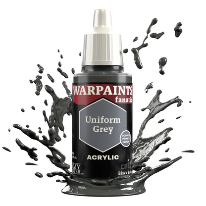 Uniform Grey 18ml Warpaints Fanatic - farba akrylowa do malowania figurek i miniaturek - The Army Painter
