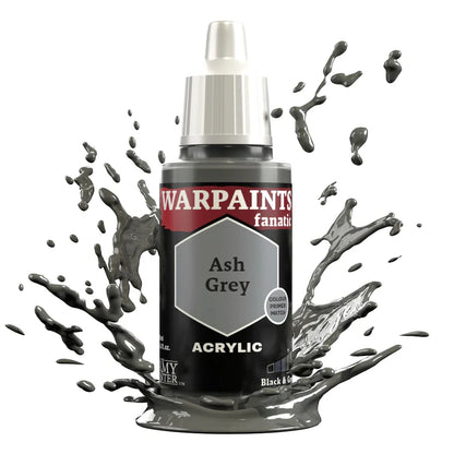 Ash Grey 18ml Warpaints Fanatic - farba akrylowa do malowania figurek i miniaturek - The Army Painter
