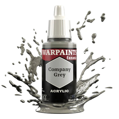 Company Grey 18ml Warpaints Fanatic - farba akrylowa do malowania figurek i miniaturek - The Army Painter
