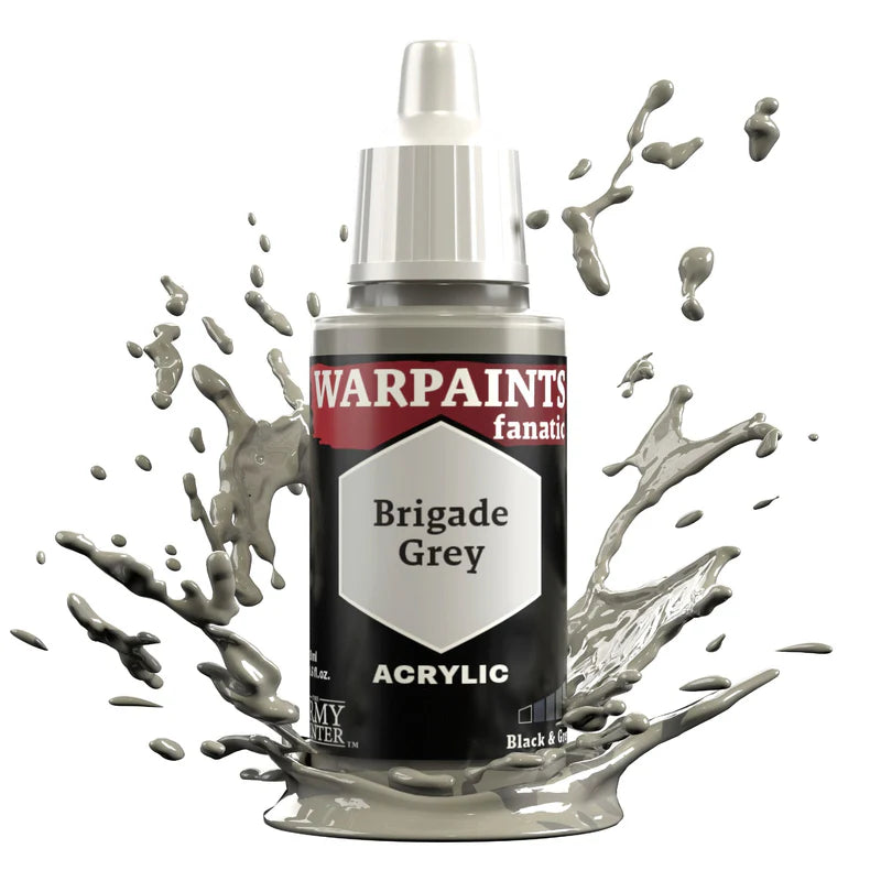Brigade Grey 18ml - farba akrylowa do malowania figurek i miniaturek - The Army Painter
