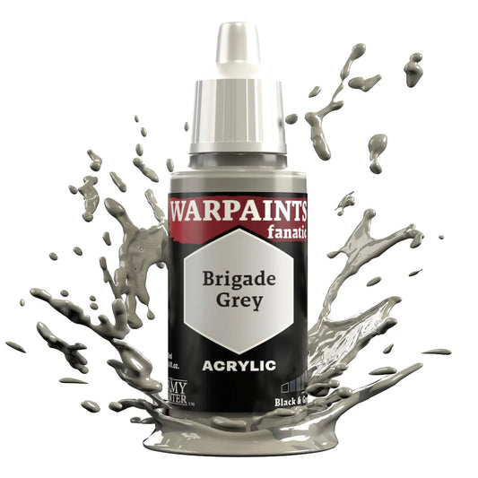 Brigade Grey 18ml - farba akrylowa do malowania figurek i miniaturek - The Army Painter
