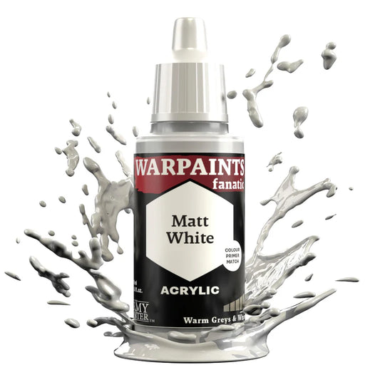Matt White 18ml - farba akrylowa do malowania figurek i miniaturek - The Army Painter

