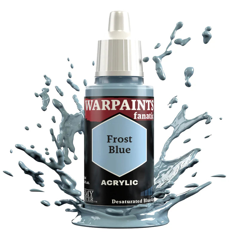 Frost Blue 18ml Warpaints Fanatic - farba akrylowa do malowania figurek i miniaturek - The Army Painter
