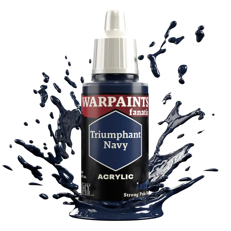 Triumphant Navy 18ml Warpaints Fanatic - farba akrylowa do malowania figurek i miniaturek - The Army Painter
