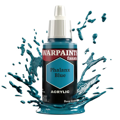 Phalanx Blue 18ml Warpaints Fanatic - farba akrylowa do malowania figurek i miniaturek - The Army Painter
